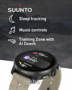 SUUNTO Race S Sports Steel Smartwatch Gravel Gray GPS AMOLED (OpenBox)