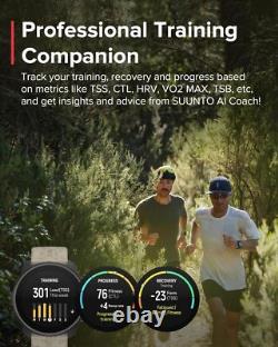 SUUNTO Race S Sports Steel Smartwatch Gravel Gray GPS AMOLED (OpenBox)