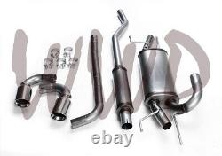 Scratch/Dent Stainless Dual CatBack Exhaust 14-18 Mazda 3 Hatchback 2.0L/2.5L