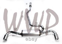 Scratch/Dent Stainless Dual CatBack Exhaust 14-18 Mazda 3 Hatchback 2.0L/2.5L