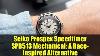 Seiko Prospex Speedtimer Spb513 Mechanical A Race Inspired Alternative