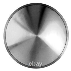 Set of 4 14 Stainless Steel Racing Disc Hubcaps Hub Caps Wheel Covers
