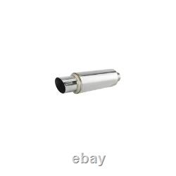 Skunk2 Racing Universal Stainless Steel 2.25 Inlet x 4 Out Muffler 415-99-1470