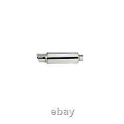 Skunk2 Racing Universal Stainless Steel 2.25 Inlet x 4 Out Muffler 415-99-1470