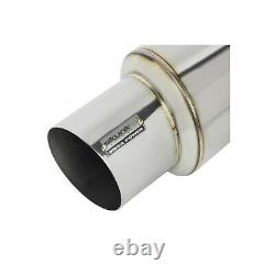 Skunk2 Racing Universal Stainless Steel 2.25 Inlet x 4 Out Muffler 415-99-1470
