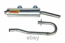 Sparks Racing X-4 Stainless Steel Full Exhaust Honda Trx250ex