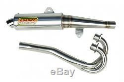 Sparks Racing X-6 Stainless Steel Big Core Full Exhaust Honda Trx400ex