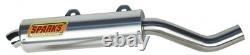 Sparks Racing X-6 Stainless Steel Big Core Full Exhaust Yamaha Raptor 700 06-14