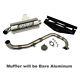 Sparks Racing X-6 Stainless Steel Exhaust System 10-17 Polaris Rzr 170 Aluminum