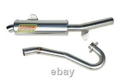 Sparks Racing X-6 Stainless Steel Race Core Full Exhaust Honda Trx450r 06+