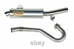 Sparks Racing X-6 Stainless Steel Race Core Full Exhaust Honda Trx450r 2004-2005