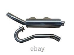 Sparks Racing X-6 Stainless Steel Race Core Full Exhaust Yamaha Yfz450 2004+