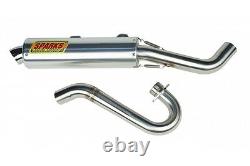 Sparks Racing X-6 Stainless Steel Race Core Full Exhaust Yamaha Yfz450x