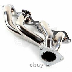 Ss Racing Manifold Shorty Header/exhaust For Yukon XL Sierra Chevy Suburban