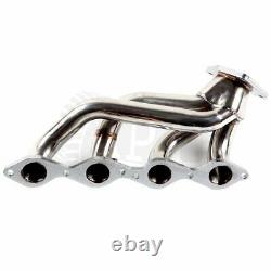 Ss Racing Manifold Shorty Header/exhaust For Yukon XL Sierra Chevy Suburban