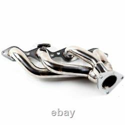 Ss Racing Manifold Shorty Header/exhaust For Yukon XL Sierra Chevy Suburban