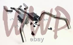 Stainless 3 Header Back Exhaust System Mufflers 67-69 Camaro/Firebird V8 F-Body