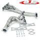 Stainless Exhaust Racing Manifold Header For 2006-2013 Bmw 3-series N52 2.5-3.0l