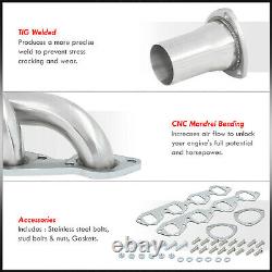Stainless Exhaust Shorty Headers For Chevy GMC Big Block V8 396 402 427 454 502
