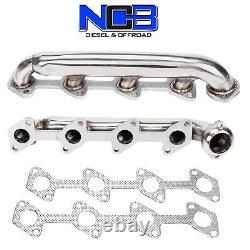 Stainless Performance Headers Manifolds For 03-07 Ford Powerstroke F250 F350 6.0