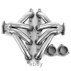 Stainless Racing Block Hugger Exhaust Headers Fits Chevy LS1 LS6 Shorty