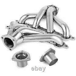 Stainless Racing Block Hugger Exhaust Headers Fits Chevy LS1 LS6 Shorty