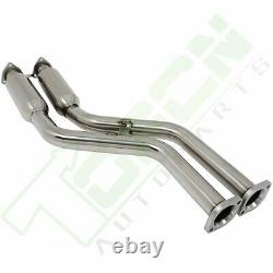 Stainless Racing Cat/catback Mid+down Pipe Exhaust System For 99-06 Bmw E46 M3