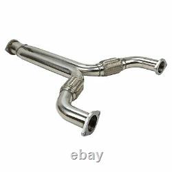 Stainless Racing Exhaust Y-Pipe Pipe For Nissan 03-07 For 350Z G35 3.5Z DOHC