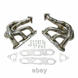 Stainless Racing Header Manifold/exhaust For 97-04 Porsche 986 Boxster Base/s