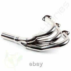 Stainless Racing Manifold Header+y-pipe For 1984-1991 Bmw E30 3-series 2.5/2.7l