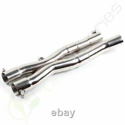 Stainless Racing Manifold Header+y-pipe For 1984-1991 Bmw E30 3-series 2.5/2.7l