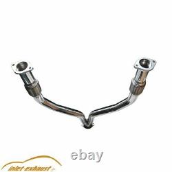 Stainless Racing X/Y-Pipe/Downpipe Exhaust For 08-16 370Z Z34/G37 V36 VQ37 VHR