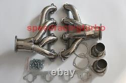 Stainless Shorty Hugger Header Exhaust Manifold For 429/460 Ford Bbc Big Block