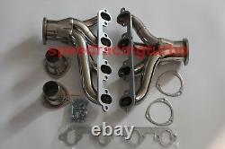 Stainless Shorty Hugger Header Exhaust Manifold For 429/460 Ford Bbc Big Block