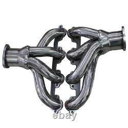 Stainless Shorty Hugger Header Exhaust Manifold For 429/460 Ford Bbc Big Block