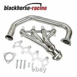 Stainless Ss Racing Exhaust Header For Chevy S10 Pick Up Sonoma 2.2l 4cyl 94-04