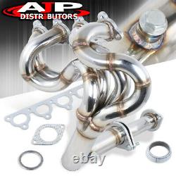 Stainless Steel 4-1 Exhaust Header Manifold For 1988-2000 Honda Civic D15 D16