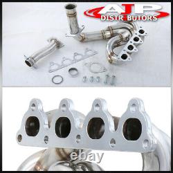 Stainless Steel 4-1 Exhaust Header Manifold For 1988-2000 Honda Civic D15 D16