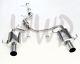 Stainless Steel Cat Back Exhaust Muffler System Kit For 05-09 Subaru Legacy Gt