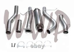 Stainless Steel CatBack Exhaust System 07-10 Chevy/GMC 2500/3500 6.0L Gas Truck