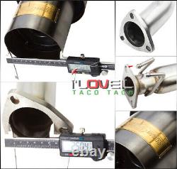 Stainless Steel Catback Exhaust 65mm 4.5 Tip For 2002-2006 Acura RSX DC5 Type-S