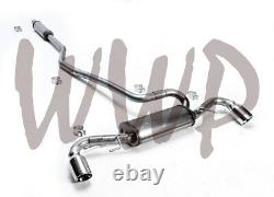 Stainless Steel Dual Cat-Back Exhaust System 14-18 Mazda 3 Hatchback 2.0L/2.5L