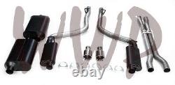 Stainless Steel Dual CatBack Exhaust System 05-10 Dodge Magnum/Charger RT 5.7L