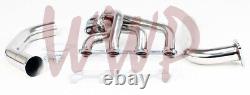 Stainless Steel Exhaust Header 94-00 Chevy/GMC S10/Blazer/Sonoma/Jimmy 2.2L 2WD