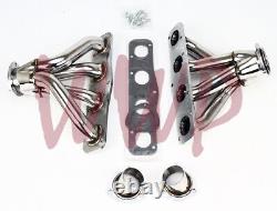 Stainless Steel Exhaust Header Manifold 51-58 Chrysler/Mopar Hemi V8 331/354/392