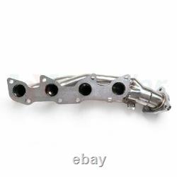 Stainless Steel Exhaust Header Manifold Fits Tundra Sequoia 01-04 4.7L V8 Racing
