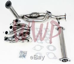Stainless Steel Exhaust Headers Manifold System For 96-01 Camry/Solara 3.0L V6