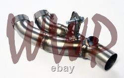 Stainless Steel Exhaust Muffler Box Eliminator Kit For 06-20 Yamaha YZF R6 Bike