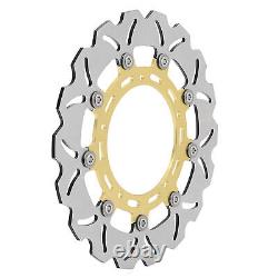 Stainless Steel Front Brake Disc Rotor Pads for Yamaha YZF-R1 (2007-2014) YZF R1