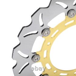 Stainless Steel Front Brake Disc Rotor Pads for Yamaha YZF-R1 (2007-2014) YZF R1